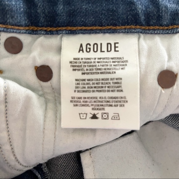 Agolde Nico High Rise Slim Fit Jeans - Picture 8 of 10